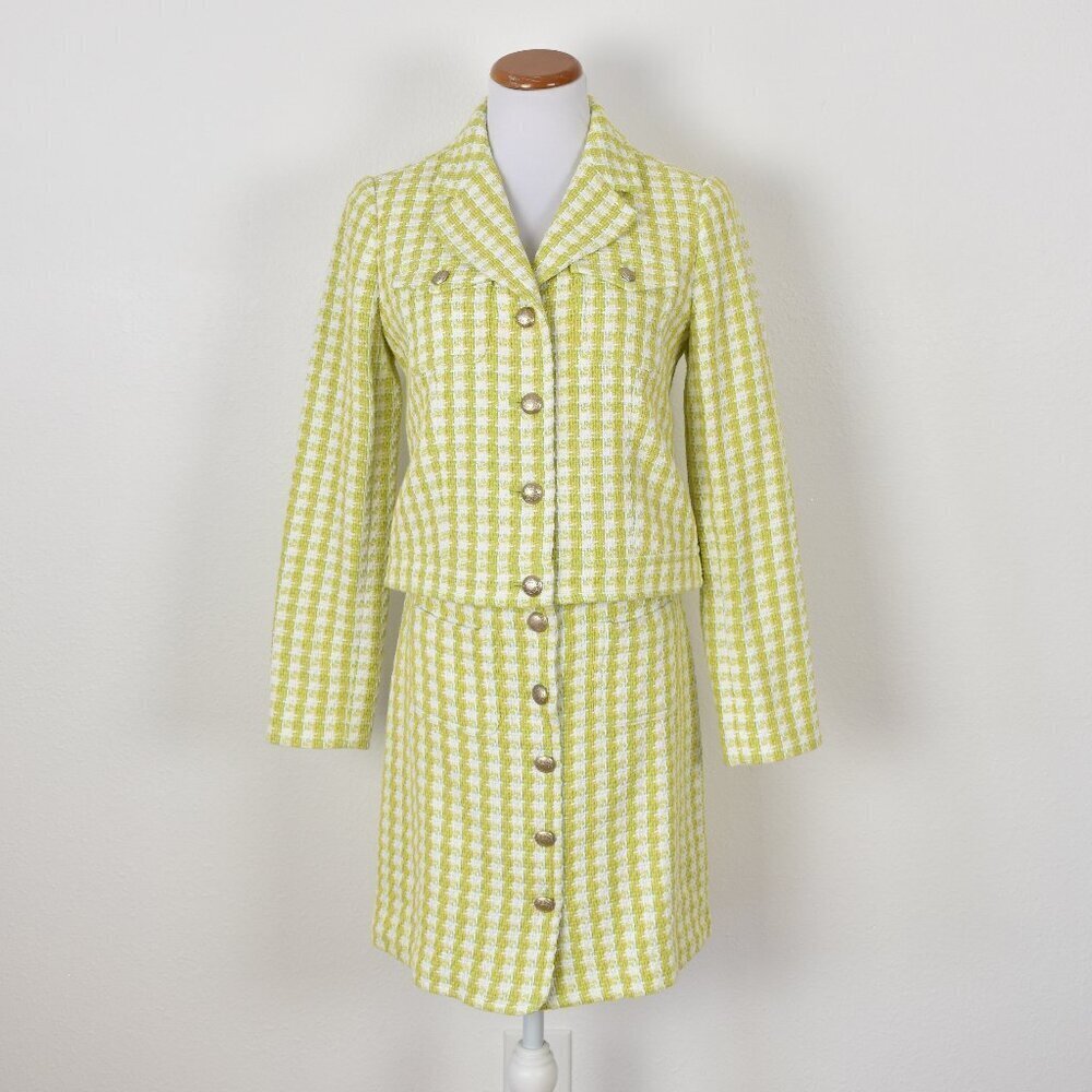 Talbots Tweed Skirt Suit Set NEW - 2 - Picture 2 of 14
